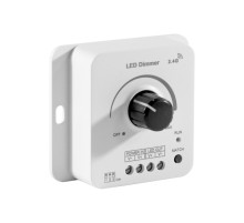 Диммер ELFLED V1-KS, 12/48В, 8A с управлением на корпусе