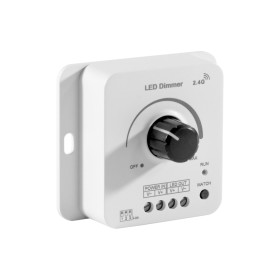 Диммер ELFLED V1-KS, 12/48В, 8A с управлением на корпусе