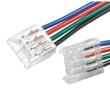 Коннектор 4pin/провод15см/4pin для SMD-лент RGB 10мм, соединительный