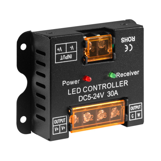 Комплект ELFLED (CCT-контроллер XTC2 2*15А и Пульт CCT 1-зоновый 2.4G)