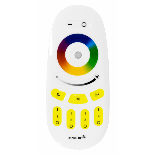 Пульт 4-зоновый для RGB-контроллера ELF T2.4G, белый