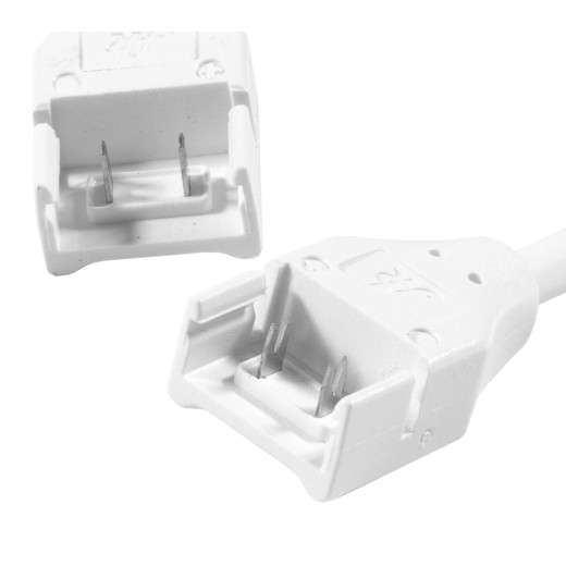 Коннектор 2pin/провод/2pin для SMD-лент 8мм, IP68, соединительный