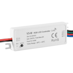 RGB-контроллер ELFLED V3-M, 12/24В, 2A/канал