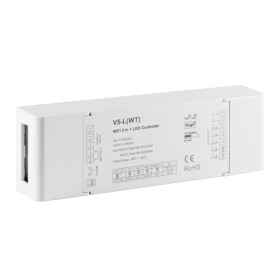WiFi контроллер универсальный ELFLED V5-L (WT), 12/48В, 6A/канал
