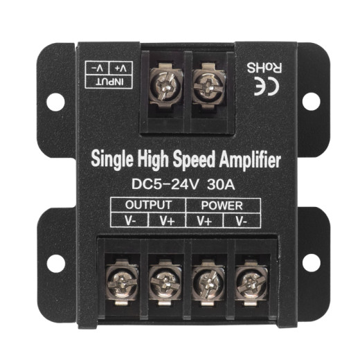 Усилитель одноканальный ELF AMF-S30A, 5/24B, 30A/канал