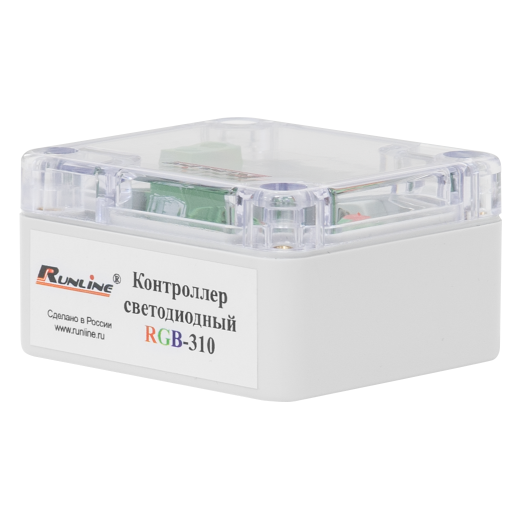 Контроллер светодиодный 3-х канальный RGB-310, 10А/канал
