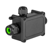 Коробка установочная герметичная IP68 (без клемм), черная