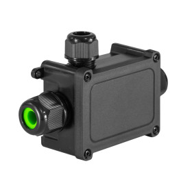 Коробка установочная герметичная IP68 (без клемм), черная