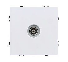 Розетка спутниковая SAT, белый матовый Kollinger Eclipse EC-021WH