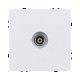 Розетка спутниковая SAT, белый матовый Kollinger Eclipse EC-021WH