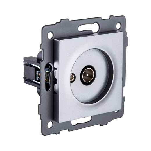 Розетка TV (папа), серый Kollinger REA-007GY для Aspekt, Eleganz, Reflex