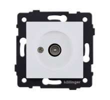 Розетка TV (папа), белый матовый Kollinger REA-007WM для Aspekt, Eleganz, Reflex