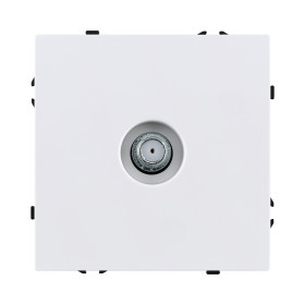 Розетка TV, белый матовый Kollinger Eclipse EC-020WH