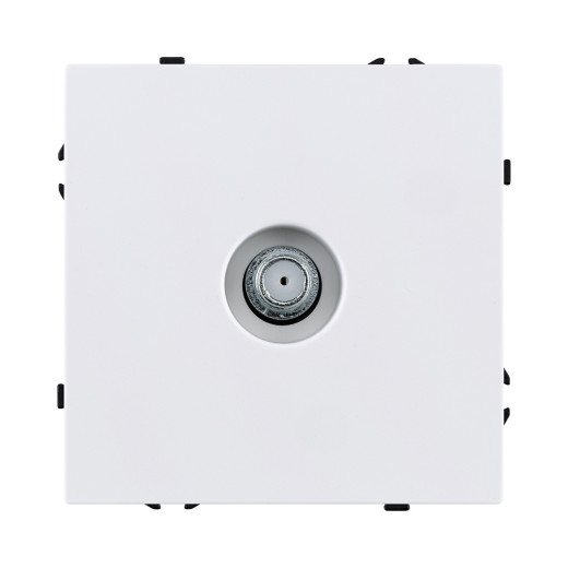 Розетка TV, белый матовый Kollinger Eclipse EC-020WH