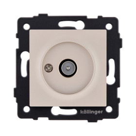 Розетка TV (папа), золотой Kollinger REA-007GD для Aspekt, Eleganz, Reflex