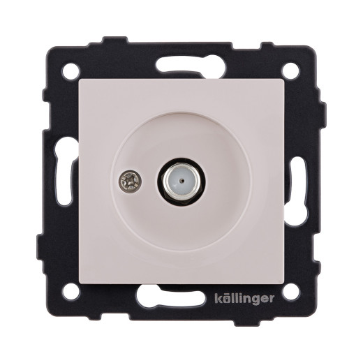 Розетка спутниковая SAT, кашемир матовый Kollinger REA-020CM для Aspekt, Eleganz, Reflex