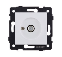Розетка спутниковая SAT, белый матовый Kollinger REA-020WM для Aspekt, Eleganz, Reflex