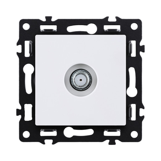 Розетка TV, белый Kollinger Asthetik AS-020WH