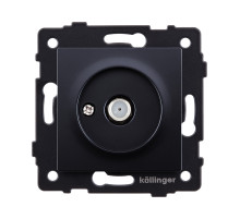 Розетка спутниковая SAT, черный Kollinger REA-020BK для Aspekt, Eleganz, Reflex