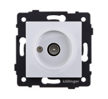 Розетка TV (папа), белый Kollinger REA-007WH для Aspekt, Eleganz, Reflex