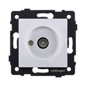 Розетка TV (папа), белый Kollinger REA-007WH для Aspekt, Eleganz, Reflex