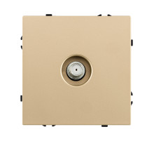 Розетка TV, золотой Kollinger Eclipse EC-020GD