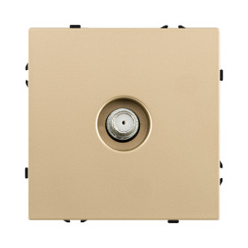 Розетка TV, золотой Kollinger Eclipse EC-020GD