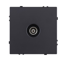 Розетка спутниковая SAT, черный матовый Kollinger Eclipse EC-021BK