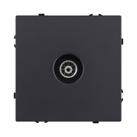 Розетка спутниковая SAT, черный матовый Kollinger Eclipse EC-021BK