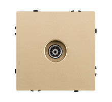 Розетка спутниковая SAT, золотой Kollinger Eclipse EC-021GD