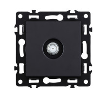 Розетка TV, черный Kollinger Asthetik AS-020BK