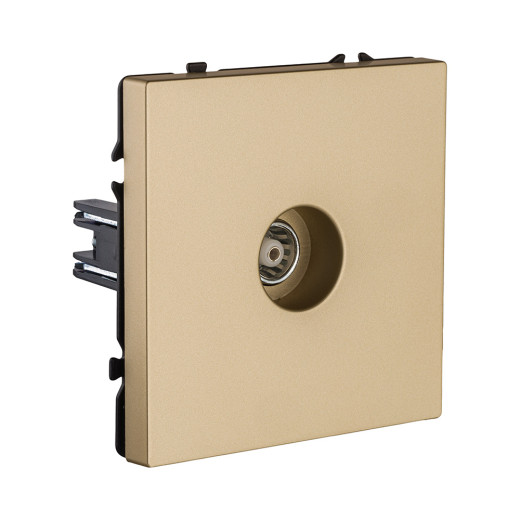 Розетка спутниковая SAT, золотой Kollinger Eclipse EC-021GD