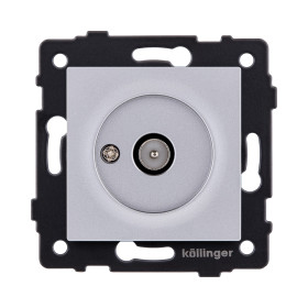 Розетка TV (папа), серый Kollinger REA-007GY для Aspekt, Eleganz, Reflex