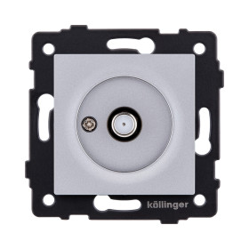 Розетка спутниковая SAT, серый Kollinger REA-020GY для Aspekt, Eleganz, Reflex
