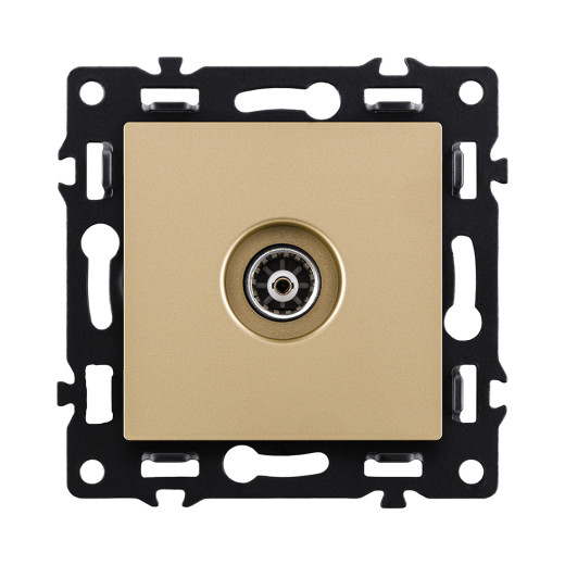 Розетка спутниковая SAT, золотой Kollinger Asthetik AS-021GD