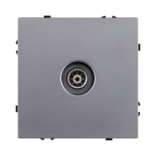 Розетка спутниковая SAT, серый Kollinger Eclipse EC-021GY