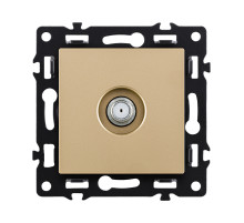 Розетка TV, золотой Kollinger Asthetik AS-020GD