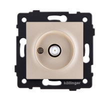 Розетка спутниковая SAT, золотой Kollinger REA-020GD для Aspekt, Eleganz, Reflex