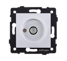 Розетка спутниковая SAT, белый Kollinger REA-020WH для Aspekt, Eleganz, Reflex