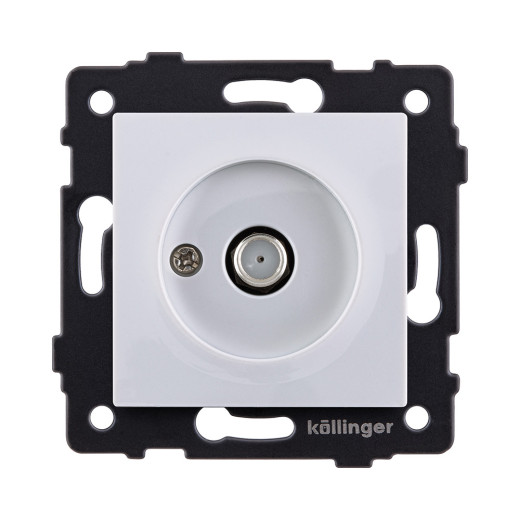 Розетка спутниковая SAT, белый Kollinger REA-020WH для Aspekt, Eleganz, Reflex