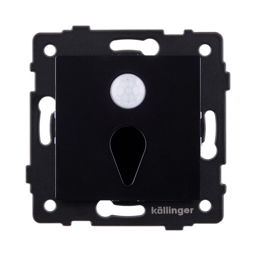 Подсветка лестницы с датчиком движения, рассеянный свет, черный Kollinger REA-044BK для Aspekt, Eleganz, Reflex