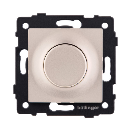 Светорегулятор для светодиодных ламп, проходной, 500W, золотой Kollinger REA-048GD для Aspekt, Eleganz, Reflex