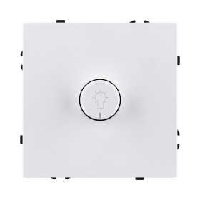 Светорегулятор для светодиодных ламп 200W, белый глянцевый Kollinger Eclipse EC-023WG