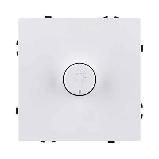 Светорегулятор для светодиодных ламп 200W, белый глянцевый Kollinger Eclipse EC-023WG