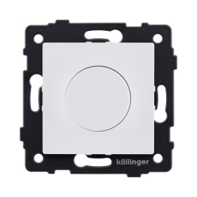 Светорегулятор для светодиодных ламп, проходной, 500W, белый матовый Kollinger REA-048WM для Aspekt, Eleganz, Reflex