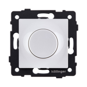 Светорегулятор для светодиодных ламп, проходной, 500W, белый Kollinger REA-048WH для Aspekt, Eleganz, Reflex