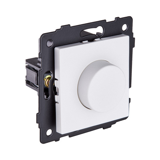 Светорегулятор для светодиодных ламп, проходной, 500W, белый матовый Kollinger REA-048WM для Aspekt, Eleganz, Reflex