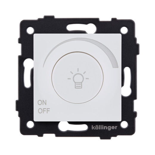 Светорегулятор универсальный 500W, белый матовый Kollinger REA-027WM для Aspekt, Eleganz, Reflex