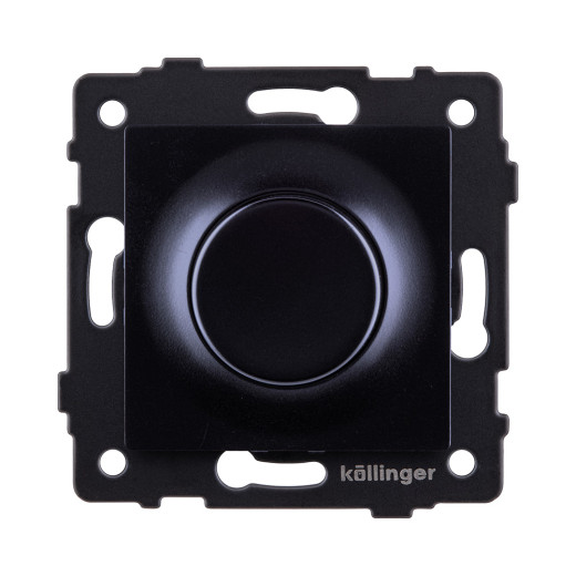 Светорегулятор для светодиодных ламп, проходной, 500W, черный Kollinger REA-048BK для Aspekt, Eleganz, Reflex