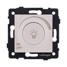 Светорегулятор универсальный 500W, кашемир матовый Kollinger REA-027CM для Aspekt, Eleganz, Reflex